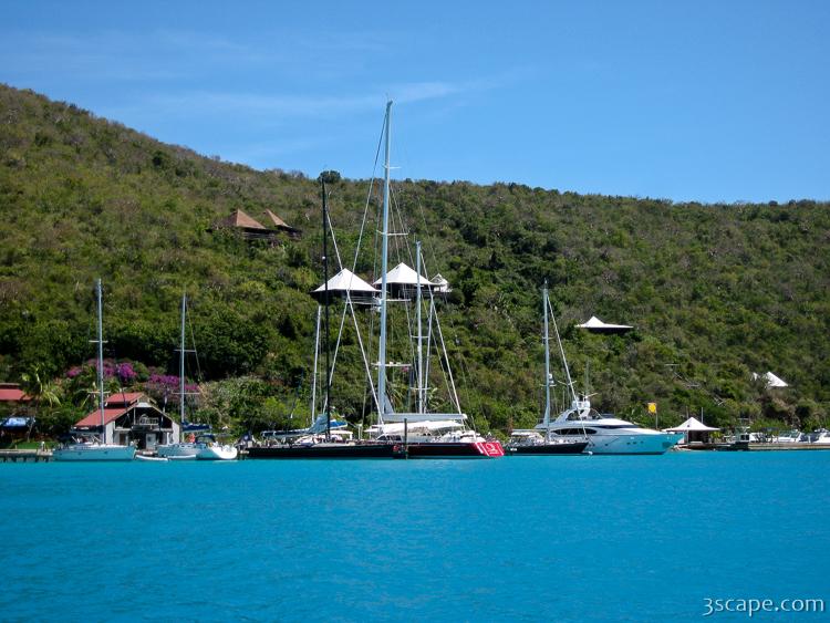 Yachts at Bitter End