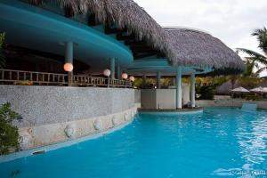 The VIP pool at Melia Caribe