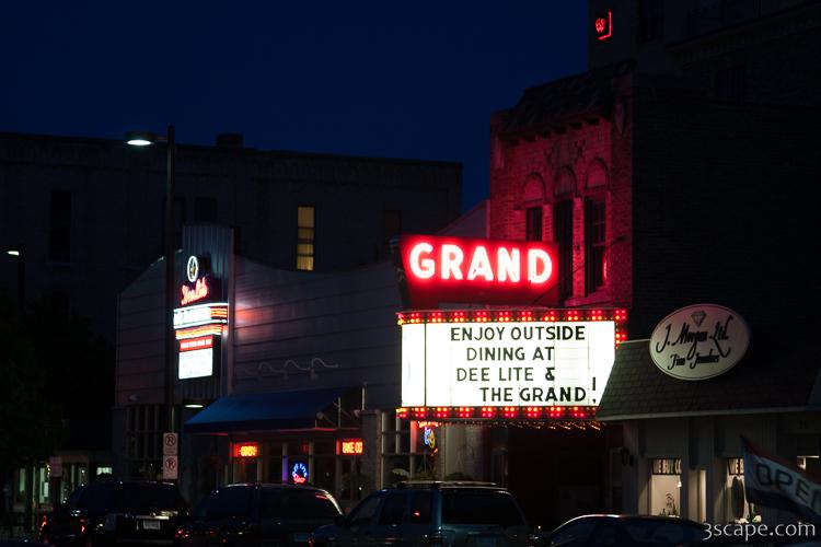 The Grand Theater turned restaurant