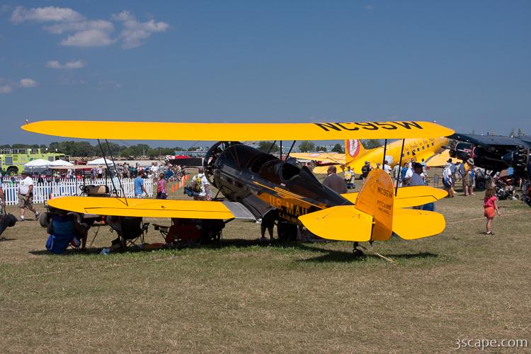 1930 Pitcairn PA-7 NC95W Photograph by Adam Romanowicz