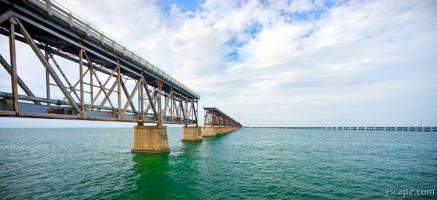 Florida Overseas Railway bridge near Bahia Honda State Park
