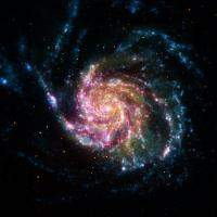 Pinwheel Galaxy Rainbow