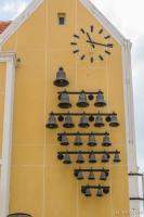 City Clock with Chiming Bells