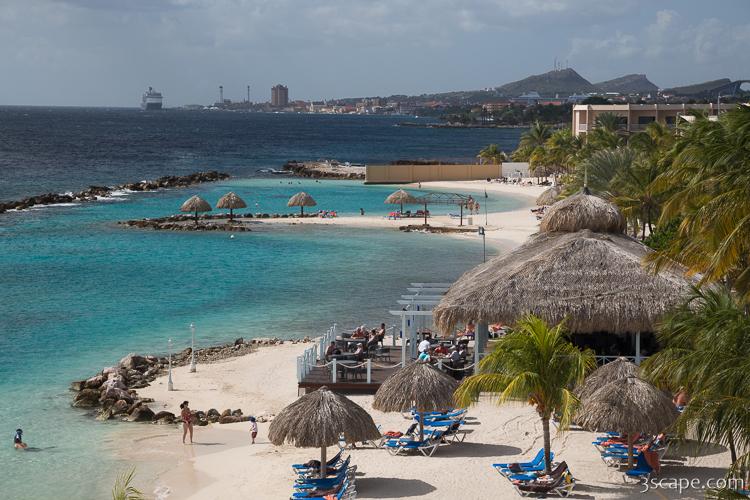 Beach at the Sunscape Resort Photograph by Adam Romanowicz