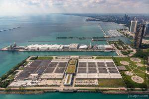 Jardine Water Filtration Plant and Navy Pier