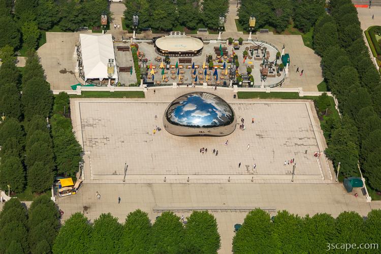 Cloud Gate From Above