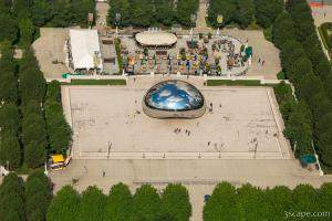 Cloud Gate From Above