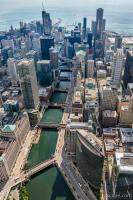 Chicago River Aerial