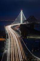 New San Francisco Oakland Bay Bridge Vertical