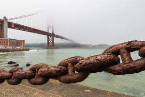 Golden Gate Bridge Chain