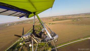 Trike Flying Selfie