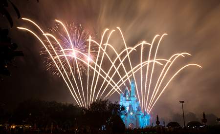 Disney World - Magic Kingdom at Night