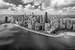 Next Image: Chicago Gold Coast Aerial Panoramic BW