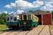 Next Image: Train Cars at Fox River Trolley Museum