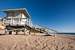Next Image: California Lifeguard shack at Zuma Beach