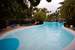 Next Image: One of three large pools at Melia Caribe