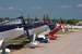 Next Image: Airplanes lined up at EAA
