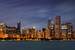 Previous Image: Chicago Skyline at Night Panoramic Wide