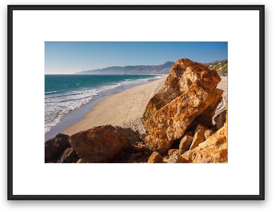 Point Dume at Zuma Beach Photograph by Adam Romanowicz - Fine Art