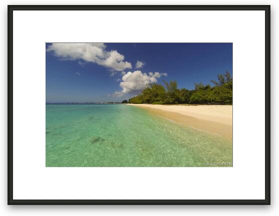 Grand Cayman Beaches Framed Fine Art Print