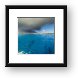 Deep blue waters of Grand Cayman Framed Print