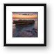 Smith Barcadere Grand Cayman Sunset Framed Print