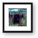 Swimming into the recompression chamber Framed Print