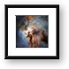New Hubble view of the Lagoon Nebula Framed Print