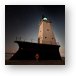 Ludington North Breakwater Lighthouse at Night Metal Print