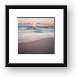 Ludington Beach Sunset Framed Print