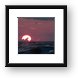 Lake Michigan Sunset Framed Print