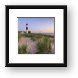 Ludington Beach and Big Sable Point Lighthouse Framed Print