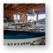 Boats at Sleeping Bear Point Life-Saving Station Metal Print
