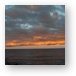 Ludington North Breakwater Light Sunrise Panoramic Metal Print
