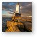 Ludington North Breakwater Lighthouse at Sunrise Metal Print