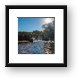Hamlin Lake Dam Framed Print