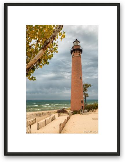 Little Sable Point Lighthouse Framed Fine Art Print