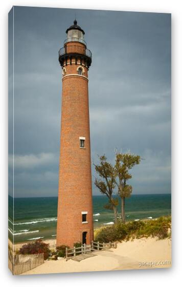 Little Sable Point Lighthouse Fine Art Canvas Print
