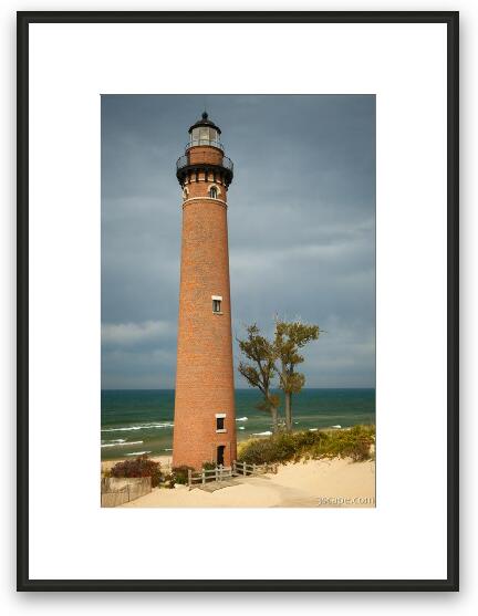 Little Sable Point Lighthouse Framed Fine Art Print
