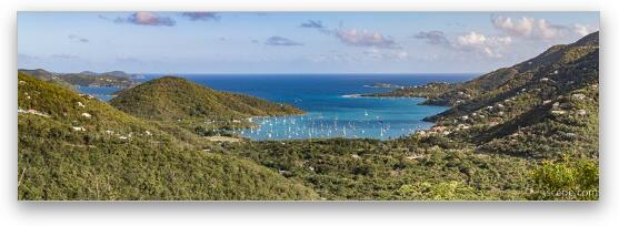 Coral Bay Panoramic Fine Art Print