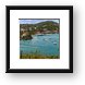 Cruz Bay Panoramic Framed Print
