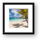 Idyllic Salomon Beach Framed Print