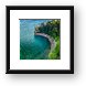 Miners Castle before the 2006 turret collapse Framed Print