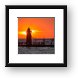 South Haven Michigan Sunset Framed Print