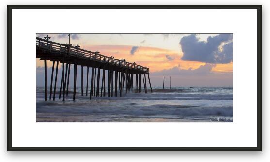 Outer Banks Sunrise Framed Fine Art Print