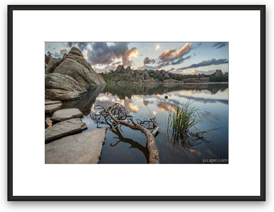 Dawn at Sylvan Lake Framed Fine Art Print
