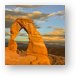 Delicate Arch at Sunset Metal Print