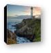 Pigeon Point Lighthouse at Sunset Canvas Print