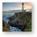 Pigeon Point Lighthouse at Sunset Metal Print