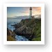 Pigeon Point Lighthouse at Sunset Art Print